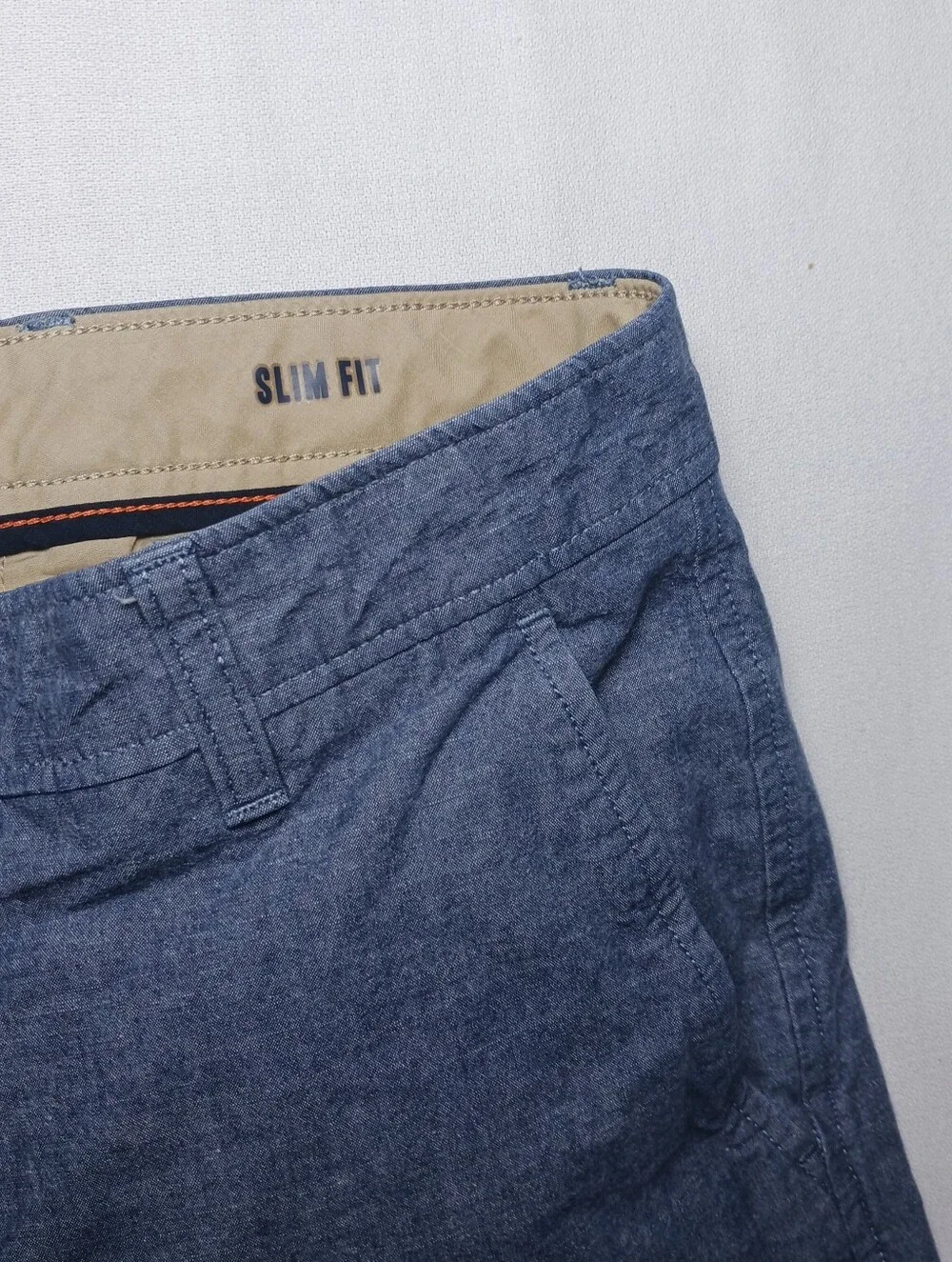 Dockers Smart Flex Mens Ultimate Slim Fit Chino Pants 32X28 Slate Blue